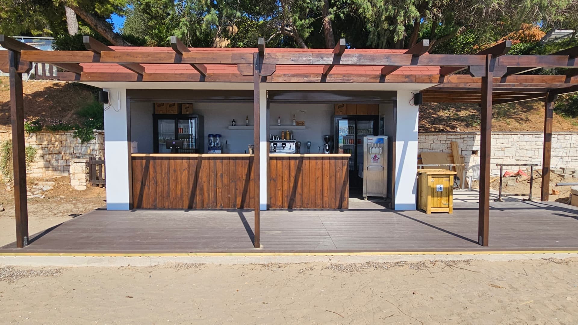 Beach bar παραλίας