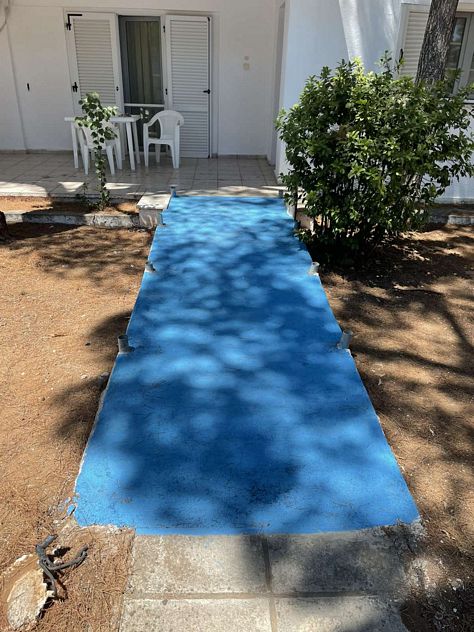 Ράμπα πρόσβασης ΑμεΑ προς κατάλυμα